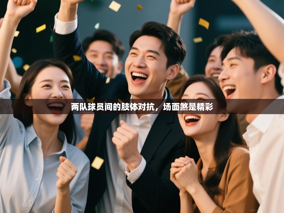 两队球员间的肢体对抗，场面煞是精彩  第2张