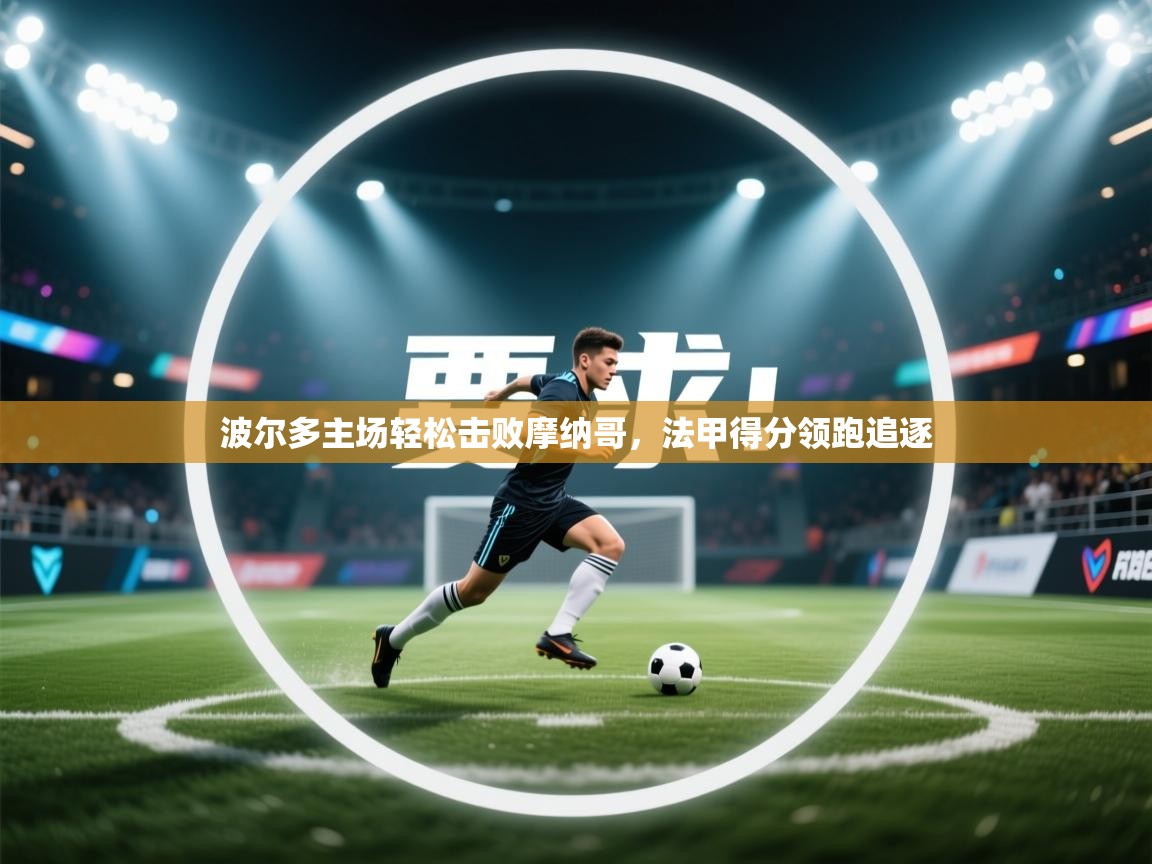 波尔多主场轻松击败摩纳哥,法甲得分领跑追逐 第2张