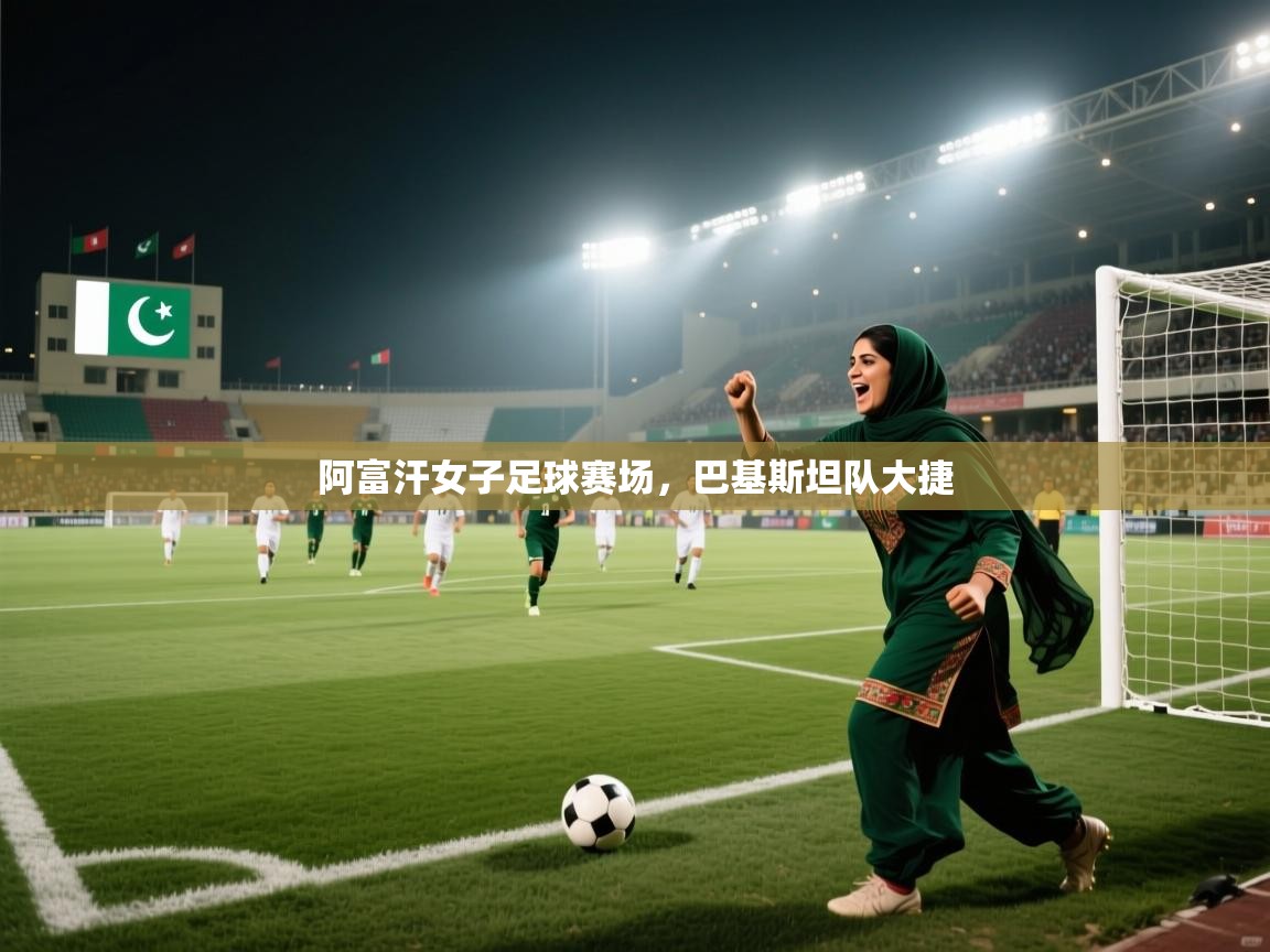 阿富汗女子足球赛场，巴基斯坦队大捷  第2张